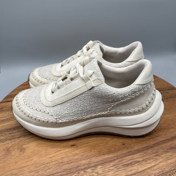 Altar'd State Shoes Womens Size 8.5 M White Platform Running Comfort Sneakers - Picture 3 of 9